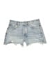 AGOLDE 100% Cotton Blue Denim Shorts Size 27 waist - photo 1