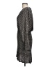 Final Touch 100% Rayon Chevron-herringbone Gray Casual Dress Size L - photo 5