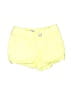 Old Navy Solid Yellow Shorts Size 12-18 mo - photo 1