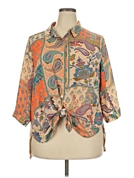 Rose + Olive 3/4 Sleeve Blouse