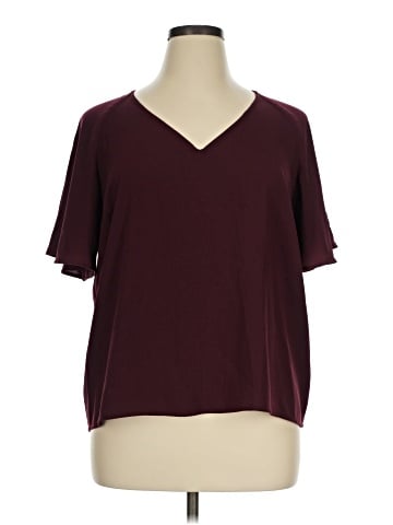 Nine West Short Sleeve Blouse (view 1)