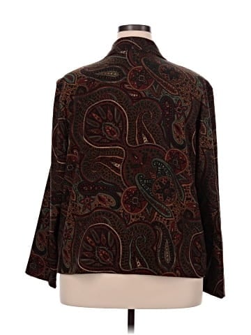 Leslie Fay Long Sleeve Blouse (view 2)