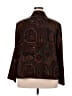 Leslie Fay Paisley Brown Long Sleeve Blouse Size 2X - photo 2