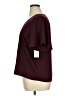 Nine West 100% Polyester Burgundy Short Sleeve Blouse Size XL - photo 5