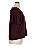 Nine West 100% Polyester Burgundy Short Sleeve Blouse Size XL - photo 4