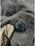 Moncler 100% Polyester Blue Black Raincoat Size Sm (1) - photo 6