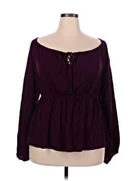 Torrid Long Sleeve Blouse (view 1)
