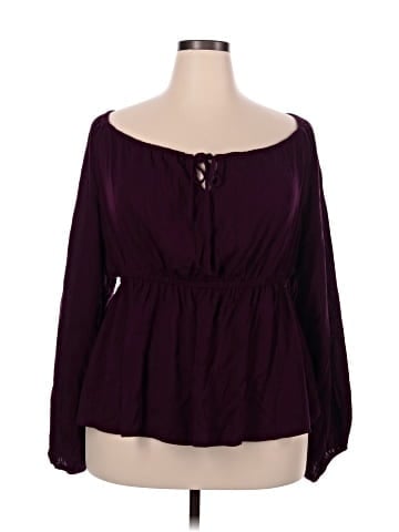 Torrid Long Sleeve Blouse (view 1)