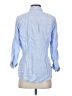 J.Crew 100% Linen Blue 3/4 Sleeve Button-Down Shirt Size 4S - photo 2