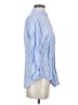 J.Crew 100% Linen Blue 3/4 Sleeve Button-Down Shirt Size 4S - photo 4