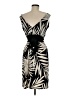 Max and Cleo Graphic Tan Cocktail Dress Size 8 - photo 2