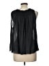 FRAME 100% Ramie Black Sleeveless Blouse Size L - photo 2