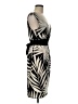 Max and Cleo Graphic Tan Cocktail Dress Size 8 - photo 4