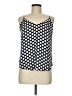 J.Crew 100% Polyester Blue Sleeveless Blouse Size 8 - photo 1