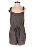 Etiquette 100% Rayon Solid Gray Romper Size S - photo 1