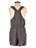 Etiquette 100% Rayon Solid Gray Romper Size S - photo 2
