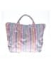 Unbranded Stripes Pink White Tote One size - photo 3
