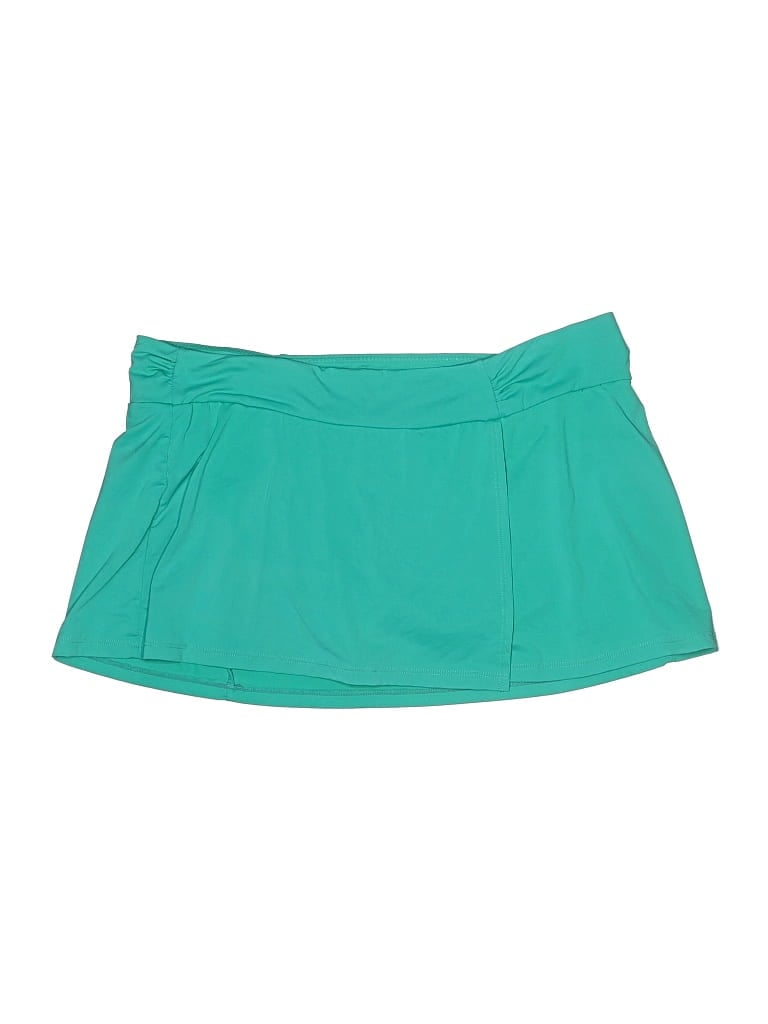 Pre-owned Athleta Swimsuit Bottoms In Teal