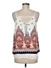 Papermoon 100% Polyester White Sleeveless Blouse Size M - photo 2