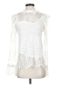 Sundance Ivory Long Sleeve Blouse Size S - photo 1