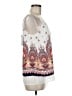 Papermoon 100% Polyester White Sleeveless Blouse Size M - photo 4