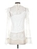 Sundance Ivory Long Sleeve Blouse Size S - photo 2