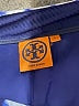 Tory Burch 100% Cotton Tie-dye Blue Shorts Size 2 - photo 3