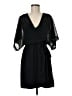 Express 100% Polyester Stars Black Cocktail Dress Size M - photo 1