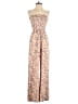Charlotte Russe Paisley Tan Jumpsuit Size M - photo 1