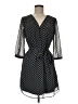Iz Byer 100% Polyester Polka Dots Black Cocktail Dress Size M - photo 1