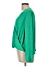 Chelsea28 100% Polyester Green Long Sleeve Blouse Size L - photo 5