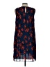 Halogen Paisley Blue Casual Dress Size L - photo 2