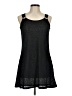 J Valdi 100% Polyester Black Casual Dress Size M - photo 1