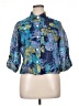 Ruby Rd. Blue 3/4 Sleeve Blouse Size 16 Petite - photo 1