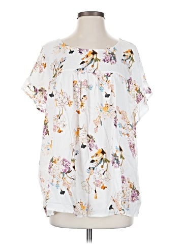 Kori America Short Sleeve Blouse (view 1)