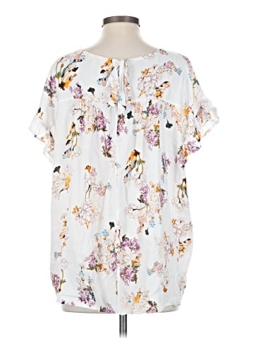 Kori America Short Sleeve Blouse (view 2)