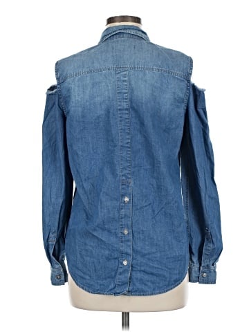 7 For All Mankind Long Sleeve Button-Down Shirt (view 2)
