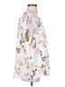 Kori America 100% Polyester Floral White Short Sleeve Blouse Size S - photo 4