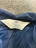 H&M 100% Polyester Blue Blazer Size 6 - photo 3