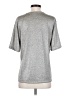 Pilcro Metallic Silver Short Sleeve T-Shirt Size S - photo 2
