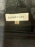 Sugar Lips 100% Polyester Solid Black Cocktail Dress Size M - photo 4