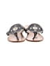 Jack Rogers 100% Leather Silver Sandals Size 6 - photo 2
