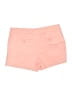 British Khaki Solid Pink Shorts Size 10 - photo 2