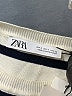 Zara Ivory Short Sleeve Top Size S - photo 7