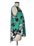 Kasper Green Sleeveless Blouse Size L - photo 4