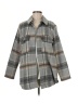MELLODAY Plaid Gray Coat Size M - photo 1