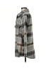 MELLODAY Plaid Gray Coat Size M - photo 5