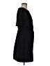 Ann Taylor LOFT 100% Polyester Solid Black Casual Dress Size 6 - photo 4
