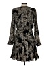 Taylor 100% Polyester Paisley Black Cocktail Dress Size 10 - photo 2
