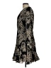 Taylor 100% Polyester Paisley Black Cocktail Dress Size 10 - photo 5